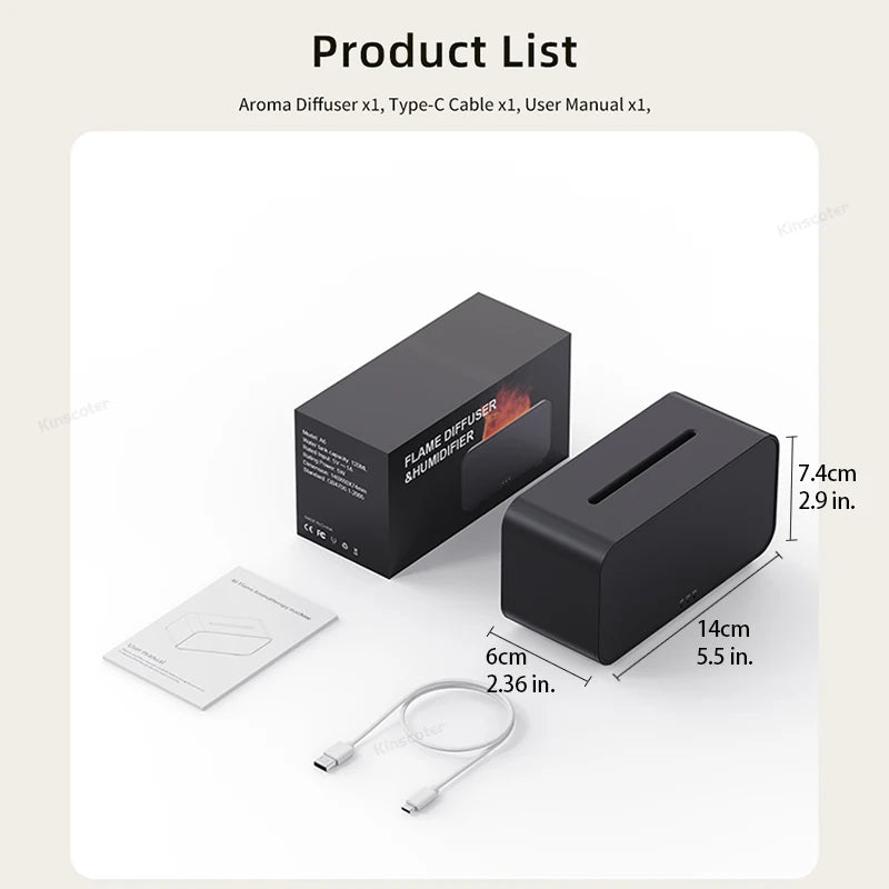 Flame Mist Diffuser – Small in Size, Big on Serenity