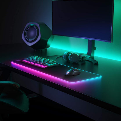 Steelseries Qck Gaming Surface - XL RGB Prism Cloth Optimized for Gaming Sensors